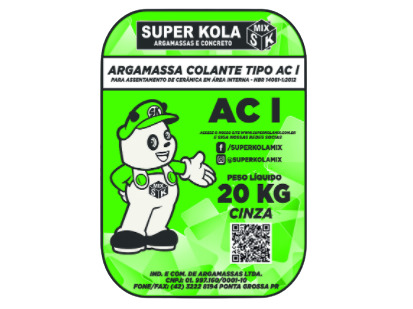 Argamassas Ensacadas 6 Argamassa Colante Tipo ACI - 20kg